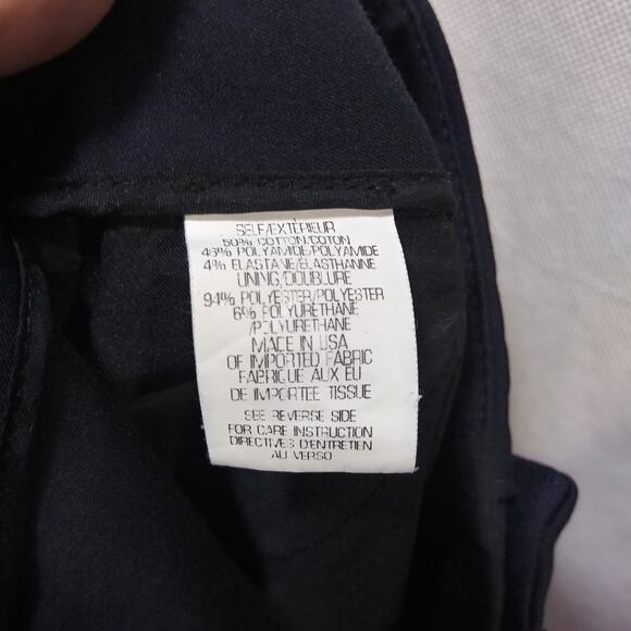 Theory Natural Bedina Pavia Ankle Cropped Pants Career Preppy Size 2 - Picture 8 of 10